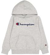 Champion Hættetrøje - New Oxford Grey Melange