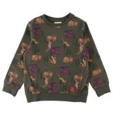 Minymo Sweatshirt - Forest Night m. Print