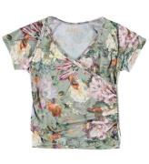 Molo T-shirt - Oaklee - Green Botanic