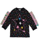 Stella McCartney Kids Sweatkjole - Sort m. Stjerner