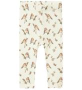 Lil' Atelier Leggings - Rib - NbfGavo - Turtledove