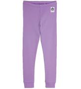 Mini Rodini Leggings - Rib - Purple