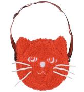 Mini rodini Taske - Cat Fuzzy Mini - Red