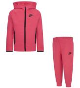 Nike Sweatsæt - Tech - Cardigan/Sweatpants - Aster Pink