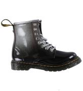 Dr. Martens Støvler - 1460 Glitter J - Silver/Sort