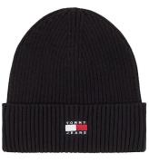 Tommy Hilfiger Hue - Strik - Heritage Beanie - Black