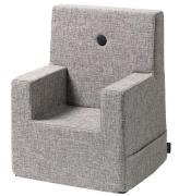 by KlipKlap LÃ¦nestol - Kids Chair XL - 63x49x42 cm - Multi Grey/