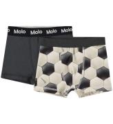 Molo Boxershorts - 2 pak - Justin - Football Black