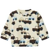 Name It Bluse - Rib - NbmSacar - Summer Sand m. Biler