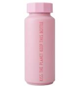 Design Letters Termoflaske - Kiss - 500ml - Pink