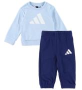 adidas Performance Sweatsæt - I BL FT Jog - Globlu/White