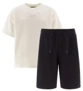 Emporio Armani T-shirt/Shorts - Off White/Navy