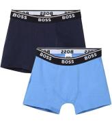 BOSS Boxershorts - 2-pak - Navy/BlÃ¥