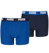 Puma Boxershorts - 2-pak - Navy/BlÃ¥