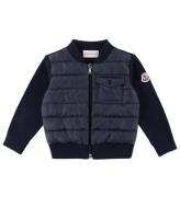 Moncler Cardigan - Strik/Dun - Navy