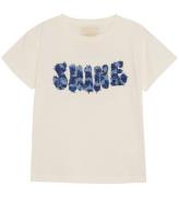 Creamie T-shirt - Cloud m. Print