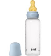 Bibs Sutteflaske - 270 ml - Naturgummi - Baby Blue