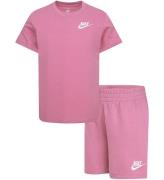 Nike ShortssÃ¦t - T-shirt/Shorts - Magic Flamingo