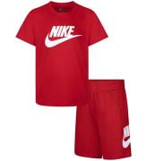 Nike ShortssÃ¦t - T-shirt/Shorts - University Red