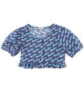 Stella McCartney Kids T-shirt - BlÃ¥ m. Logoprint