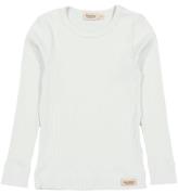MarMar Bluse - Rib - Modal - Plain - Mint Chalk