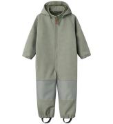 Name It Softshelldragt m. Fleece - NmmAlfa08 - Shadow m. Magisk