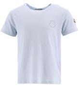 Moncler T-shirt - Turquoise med Similisten