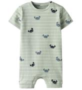 Name It Sommerdragt - NbmVroels - Aqua Gray/Crabs