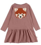 DYR-Cph Kjole - Dyrbirdy - Dk Rose Beige Roed Panda
