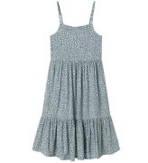 Name It Kjole - NkfJilli - Aqua Gray/Leo