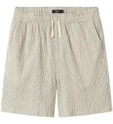 LMTD Shorts - NlmHugo - Turtledove m. Striber