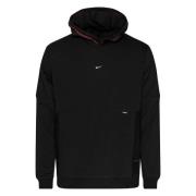 Nike F.C. Hættetrøje Fleece - Sort/Rød/Hvid