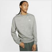 Nike Sweatshirt NSW French Terry Crew - Grå/Hvid