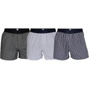 JBS Boxershorts 3-Pak - Grå/Hvid/Blå