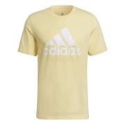 adidas T-Shirt Big Logo - Gul/Hvid