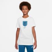 England T-Shirt Crest - Hvid Børn