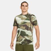 Nike Trænings T-Shirt Dri-FIT Camo - Grøn