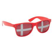 Danmark Solbriller - Rød/Hvid