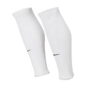 Nike Fodboldsokker Leg Sleeve Strike - Hvid/Sort