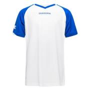 Diadora Trænings T-Shirt Havanna - Hvid/Blå Børn