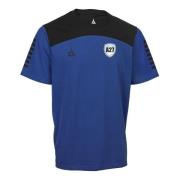 A27 Træner Bomulds T-Shirt - Blå/Sort