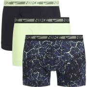 Nike Underbukser Brief Dri-FIT Ultra Stretch Micro 3-Pak - Sort/Grøn/N...