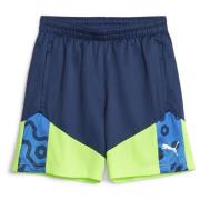 PUMA Træningsshorts IndividualCUP Gear Up - Navy/Grøn Børn