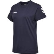 Hummel Go Cotton T-Shirt - Navy Kvinde