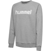 Hummel Go Cotton Logo Sweatshirt - Grå Børn