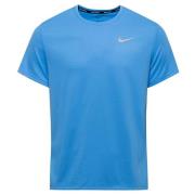 Nike Løbe T-Shirt Dri-FIT UV Miller - Blå/Sølv