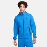 Nike Hættetrøje NSW Tech Fleece 24 FZ - Blå/Sort