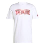 adidas T-Shirt Predator - Hvid/Rød