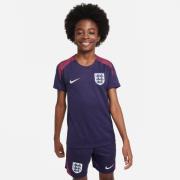 England Trænings T-Shirt Dri-FIT Strike EURO 2024 - Lilla/Pink/Hvid Bø...