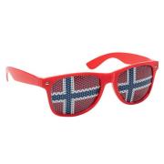 Norge Solbriller - Rød/Blå/Hvid